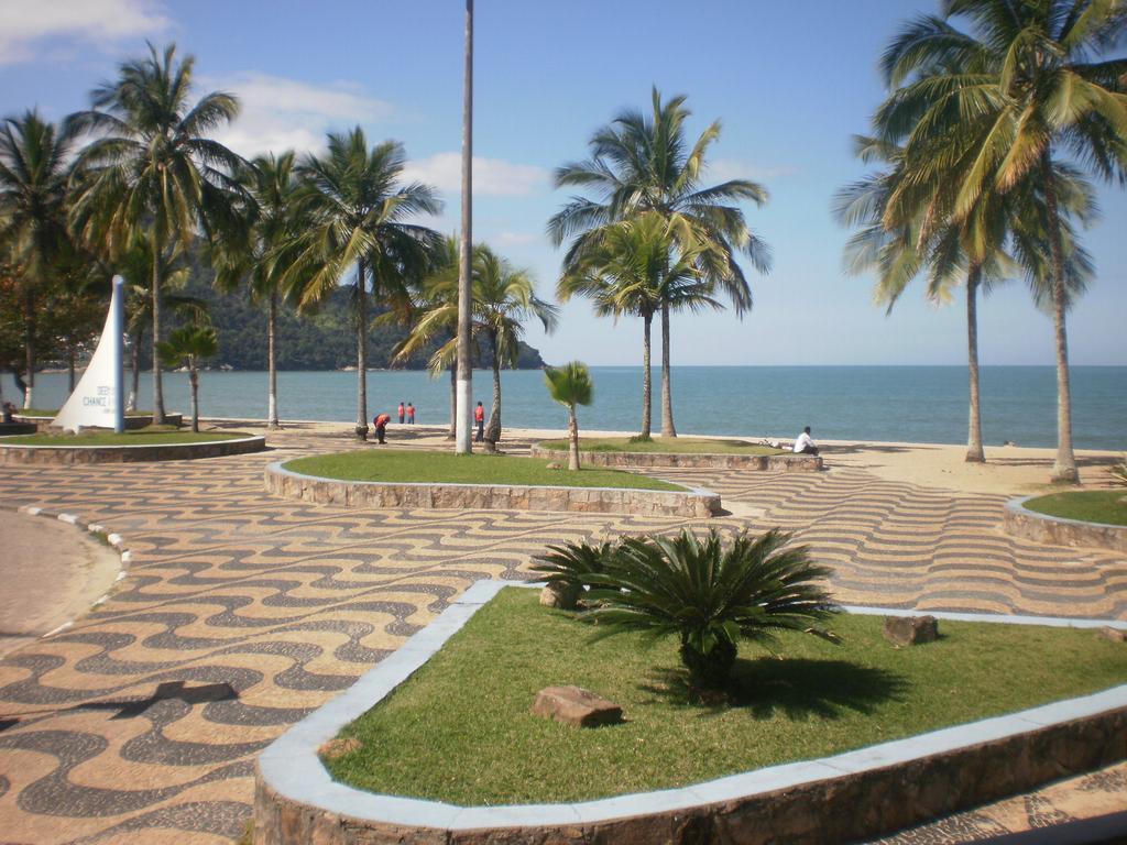 Apartamento Beira Mar Caraguatatuba Bagian luar foto