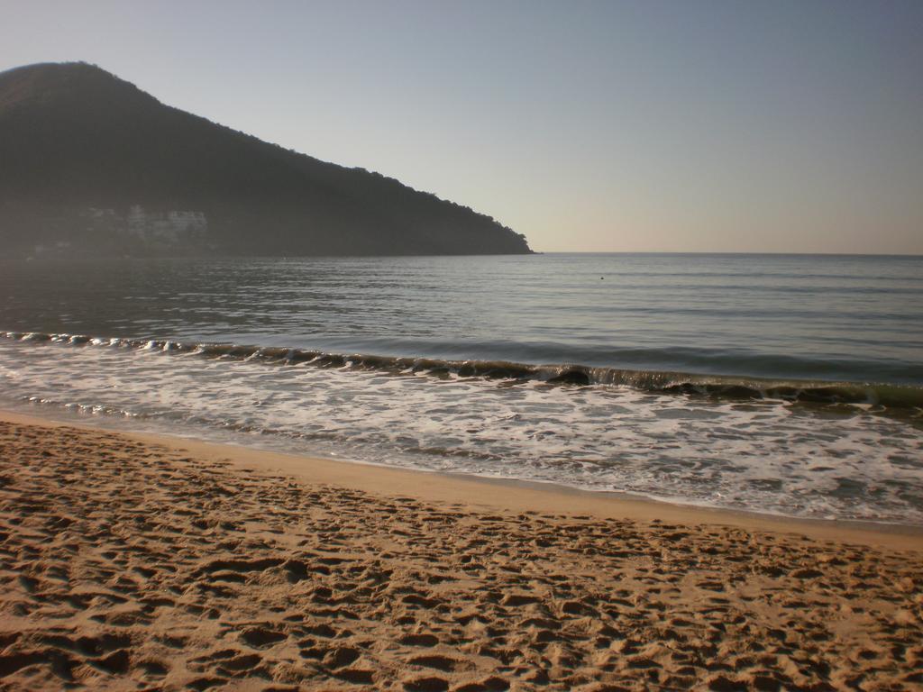 Apartamento Beira Mar Caraguatatuba Bagian luar foto