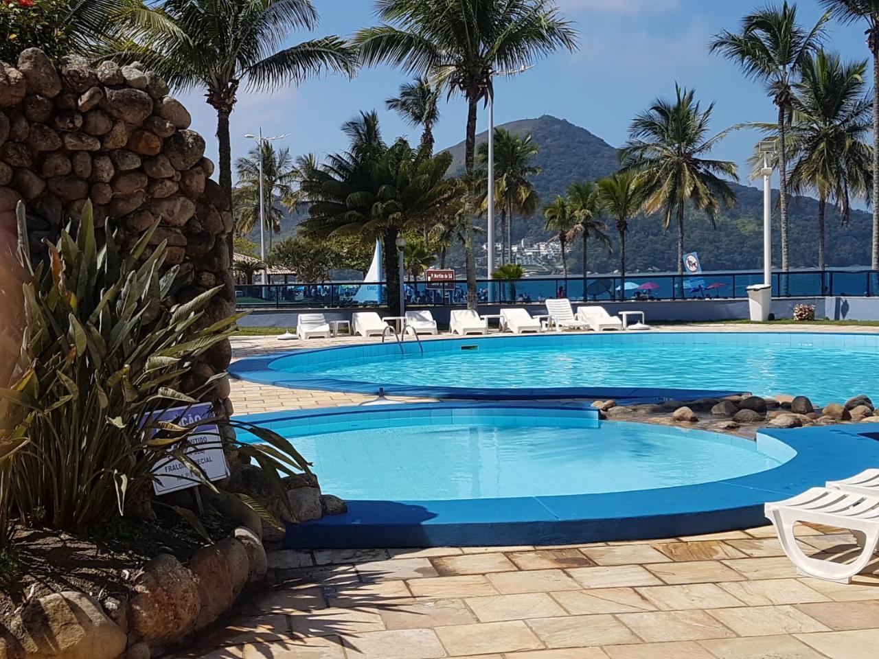 Apartamento Beira Mar Caraguatatuba Bagian luar foto